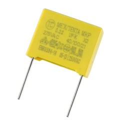 10Pack Safety Capacitors Polypropylene Film 0.22uF 275VAC X2 MKP