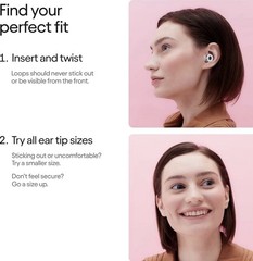 Loop Quiet 2 Ear Plugs – Ultra-Comfy Reusable Noise-Reducing Earplugs, Violet