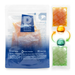 [30 Packs]20 Gram ” Dry & Dry” Orange Indicating Silica Gel Packets – Reusable