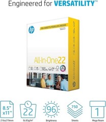 Papers | 8.5 X 11 Paper | All in One 22 Lb | 1 Mega Ream – 750 Sheets