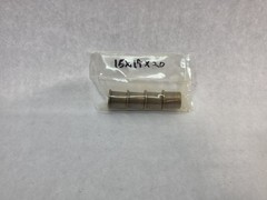 Flanged Bronze Sleeve Bushing / Plain Bearing Size: 15mm ID x 19mm OD x 20 mm