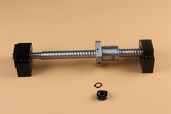 SFU1605 L250-1500mm Ball Screw C7 with end machined + nut + BK/BF12 end support