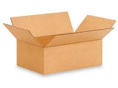 12x9x3 Corrugated Boxes (5 Pack) 200 LB. TEST