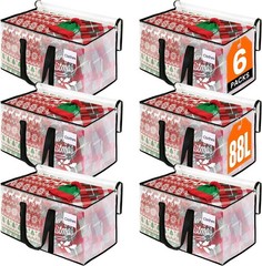 Heavy Duty Clear Moving Bags with Reinforced Handle and Double Zipper, Storage T