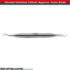 15/16 Dental Enamel Chisel Surgical Hatchet Perio Cutting Instrument 1mm/1.2mm