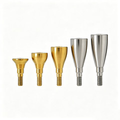 US 5Pcs Dental Healing Abutment for Osstem Hiossen Nobel Active Straumann ITI