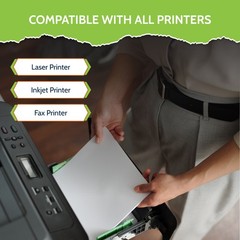 Multipurpose White Copy Paper 8.5″ x 14″ Legal Size 96 Brightness 75000 Sheets
