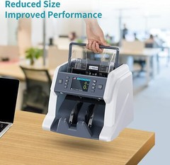 Ribao BC-40 Mixed Money Counter Bill Counter Value Counter (USD-CAD-MXN-EURO)