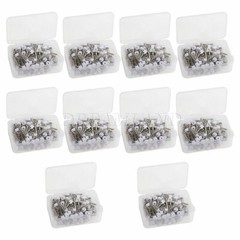 Dental Latch Type Prophy Polishing Brushes brush Flat Nylon Bristles New