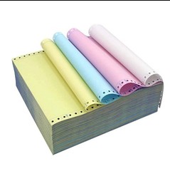 FirstZi 4 Part 9.5″x11″ Continuous Computer Paper for Tractor Dot Matrix Prin…