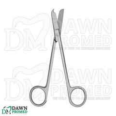 3 Pcs Littauer Stitch Scissors 4.5″ Round Pattern Surgical Dental Instrument Set