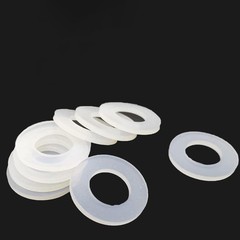 Food Grade Silicone Plain Flat Washer O Rings Sealing Gaskets Ring -60℃~+200℃