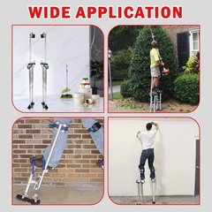 48″-64″ Adjustable Drywall Stilts Painter Walking Taping Finishing Tool