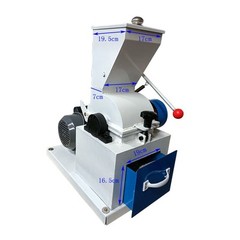 220V Hammer Crusher Machine for Stone/Glass Crushing with 3&6&10mm Screen