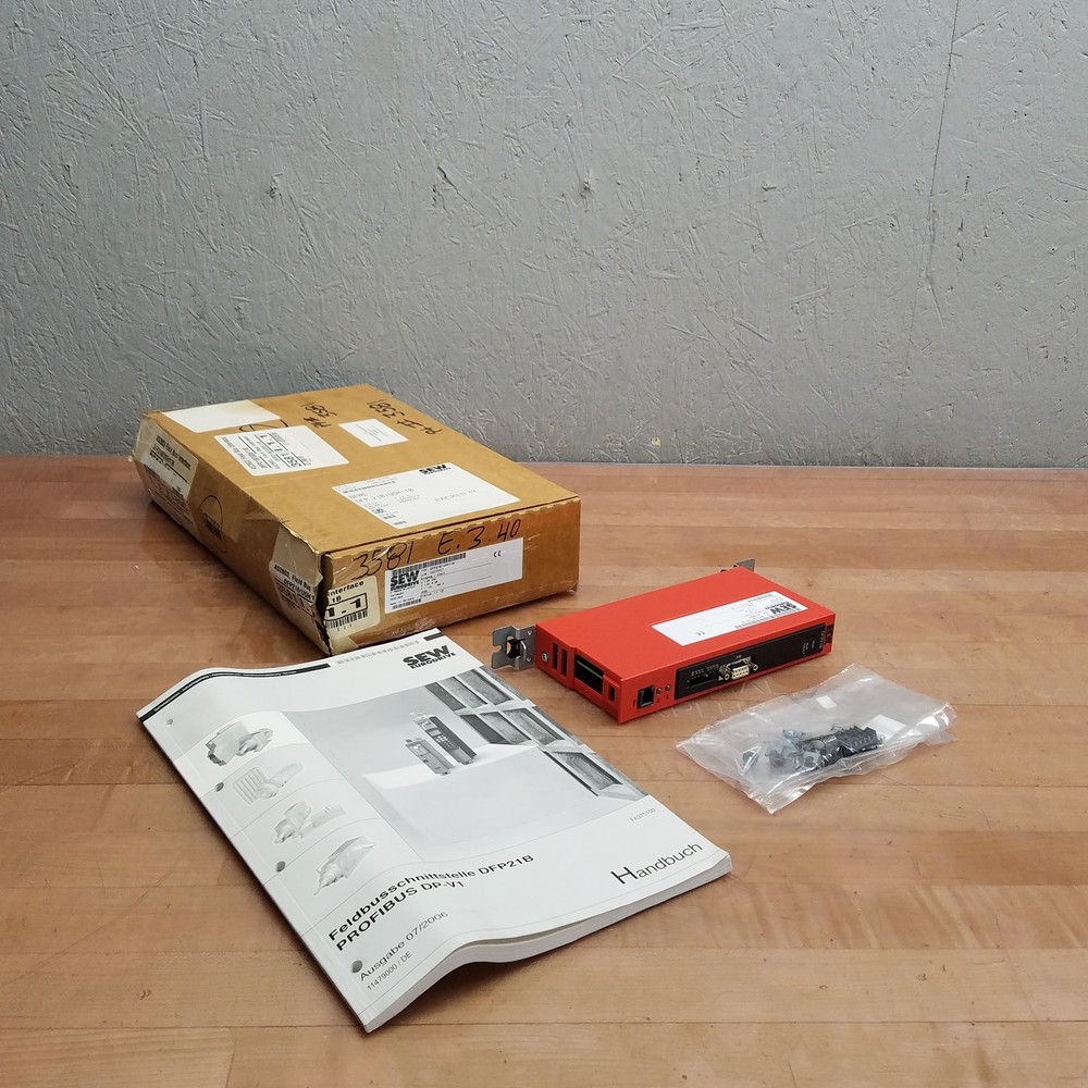 Sew Eurodrive DFP21B/UOH11B Profibus Gateway, 24Vdc, IP20 – NEW