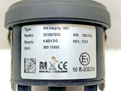 RMCAN RM DISPLAY 1001 ALPHANUMERIC LC DISPLAY 251007020 9-60 VDC