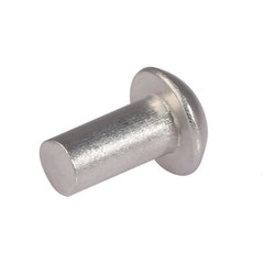 3mm 4mm 5mm 6mm Solid Aluminium Half Round Head Rivets Dome Rivet M3 M4 M5 M6