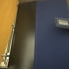 Vintage 1990s Mead Five-Star First Gear Navy Nylon 3 Ring Notebook