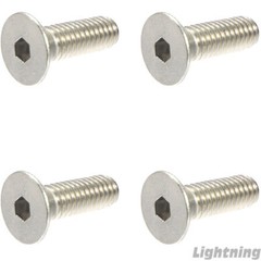 Flat Head Socket Cap Screw 18-8 Stainless Steel 10-24 x 7/16″ Qty 25