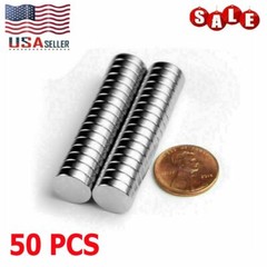 50Pack N48 Super Strong Round Disc 10 x 3MM Magnets Rare Earth Neodymium USA