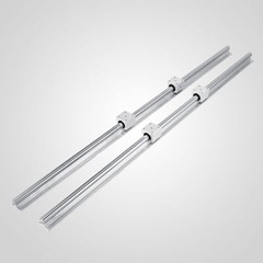 SBR12 1500MM Supported Linear Rail Shaft Rod With 4 PCS SBR12UU NEW Arrival