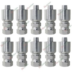 10PCS 10643-12-12 HYDRAULIC HOSE FITTINGS For Parker 3/4″ FEMALE JIC