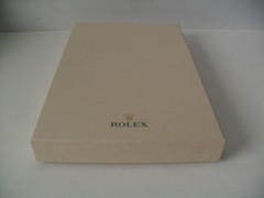ROLEX Padfolio Portfolio – ROLEX Crown Logo Paper – Leather -Brand New Authentic