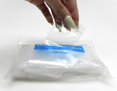 1000 Reloc Zippit Bags 2″ x 4″ Clear 2mil Reclosable Poly Baggies 1,000 Pcs 2×4