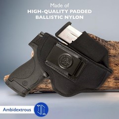 DeSantis Pro Stealth IWB Holster – Fits GLOCK 26/27, Taurus G2S/G2C/G3C, S&W …