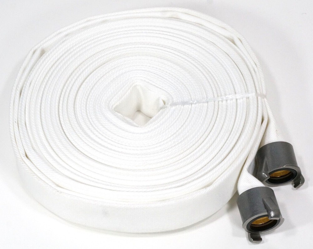 100FT x 1-1/2″ Inch Wildland Forestry Fire Hose Aluminum Quick Connect Couplers