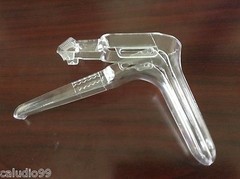 1 Vaginal Speculum Size S Disposable STERILE Plastic Clear INDIVIDUALLY PACKED
