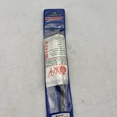 Westward Machinists File Tool 4 Inch Natural 26KP95 DoubleCut Bastard Safe Edge