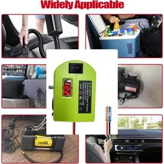 DC 18V-12V Step Down Converter Adapter Cigarette Lighter for Ryobi 18V BatteryJQ