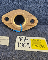 McDonald Brass Meter Coupling Flange, 5-3/4 in. Overall Length