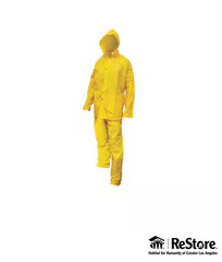Sas Safety 3-Piece Yellow Rain Suit Medium 6812-01