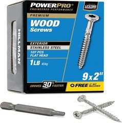 Stainless Marine Screws, 126 pcs, Corrosion Resistant