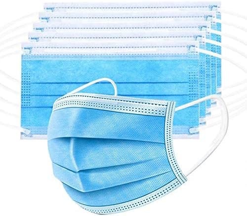 500 Pack Disposable Medical Face Masks (5 Boxes, 100pcs/Box), ASTM Level 2, B…