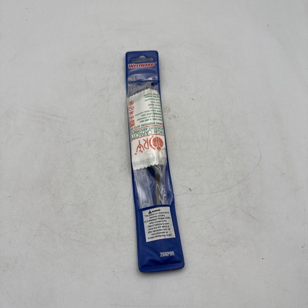 Westward Machinists File Tool 4 Inch Natural 26KP95 DoubleCut Bastard Safe Edge