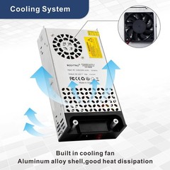 24V DC Power Supply 600W 25A Switching Power Supply Adapater 120vac to 24vdc …