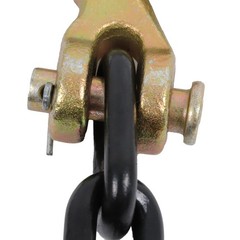 3,300 lbs G80 Transport Bundle Chain 1/4 Inch x 14 Ft with Clevis Grab Hooks
