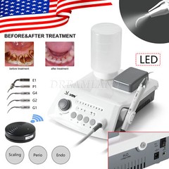 Dental LED Ultrasonic Scaler Endo Perio Scaling Wireless fit EMS Cavitron