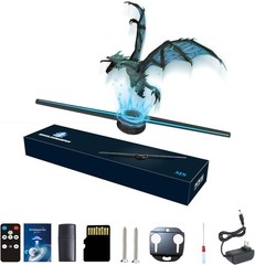 19.7in 3D Hologram Fan 528 LED 1500+ Videos WiFi APP