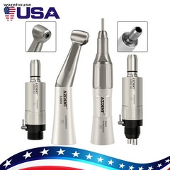 AZDENT Dental Slow Low Speed Handpiece Straight/Contra Angle/ Air Motor 2/4H
