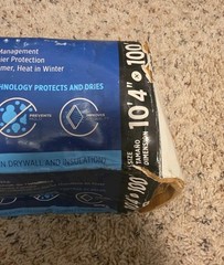 CertainTeed MemBrain 10′ 4″ X 100′ 2 Mil Vapor Retarder Mold Prevention 1033 Sq