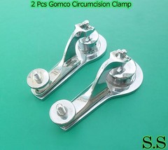 2 PCS Gomco Circumcision Clamp 2.8cm & 3.5cm Surgical Instruments