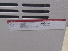 NEW TCI TRANS COIL V1000 KLC SERIES OUTPUT FILTER V1K110A01 3HP, 60Hz, 600v max