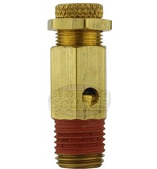 Adjustable Relief Valve 1/4″ MNPT Air Compressor Pressure Pop Off 50 to 100 PSI