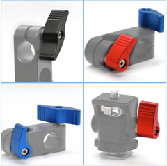 M8 Clamping Thumb Screw Wing Knob Hand Grip Bolt Aluminum Alloy & Stainless