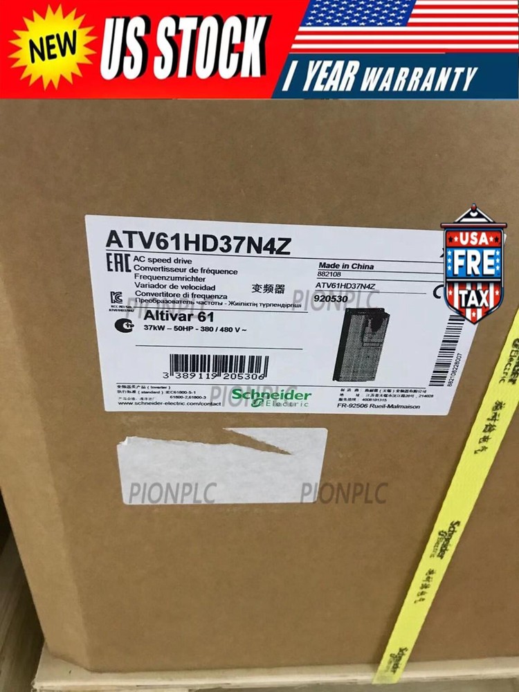 1PC Schneider ATV61HD37N4Z Inverter ATV61HD37N4Z New In Box Fast Shipping
