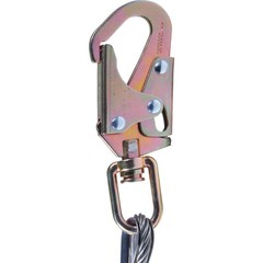 VEVOR Steel Core flipline 1/2″ x 12′ Arborist Flipline for Tree Climbing